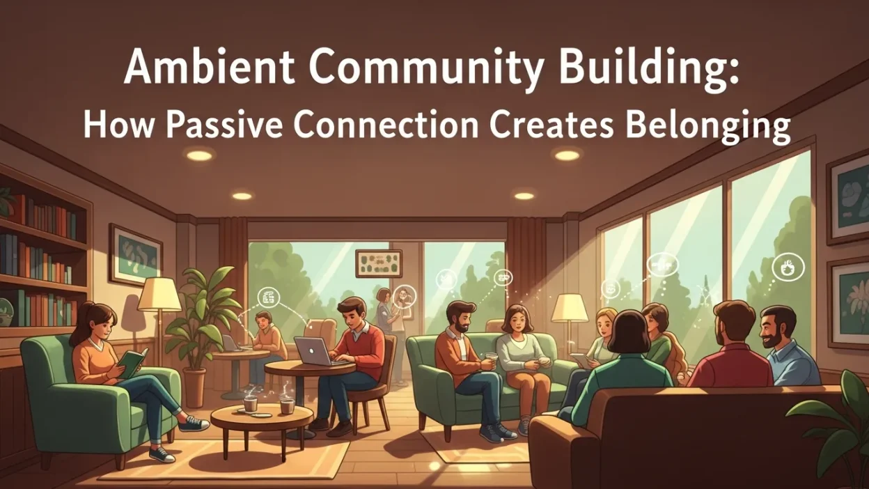 Ambient Community Building