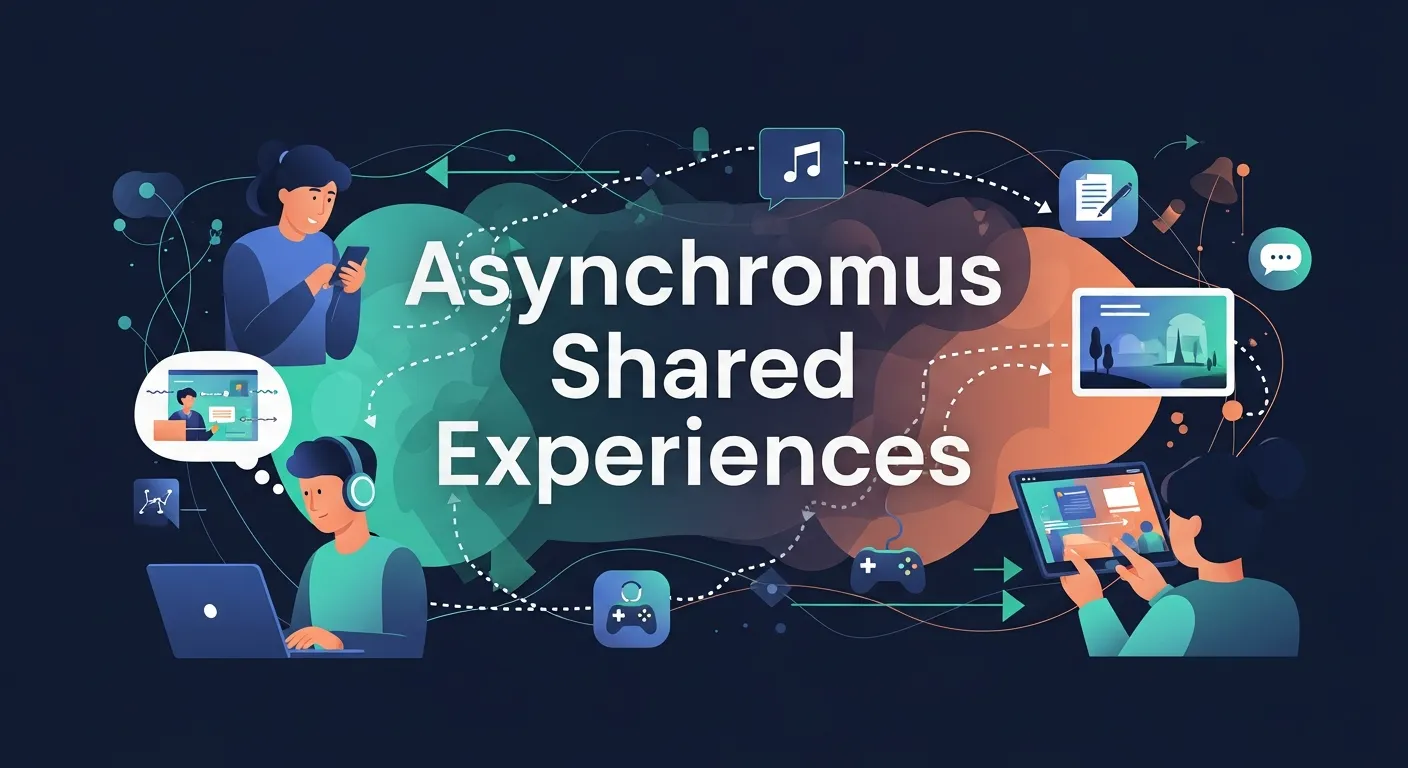 Asynchronous Shared Experiences