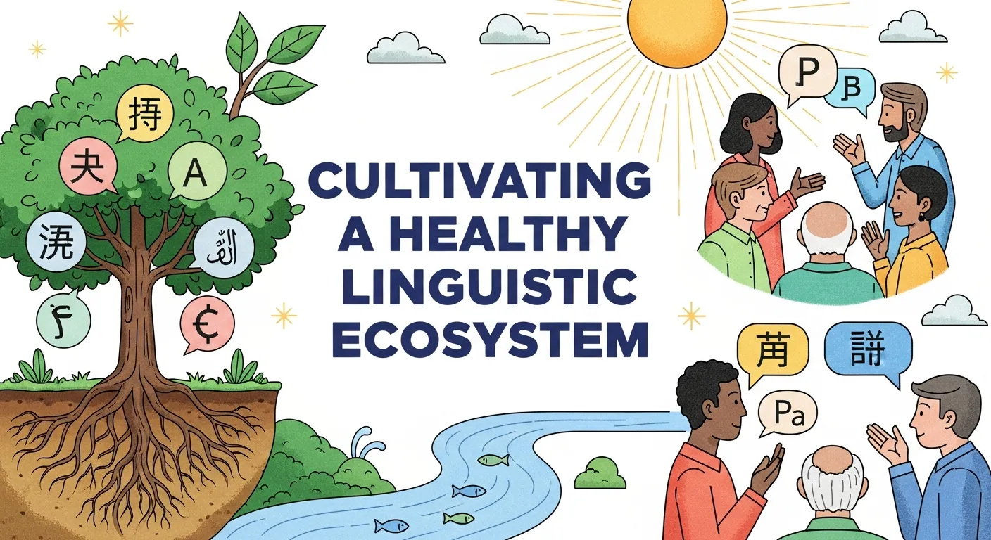 Healthy Linguistic Ecosystem