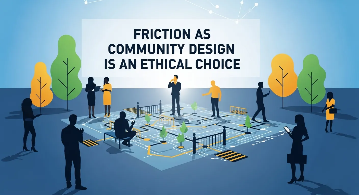 Friction as Community Design
