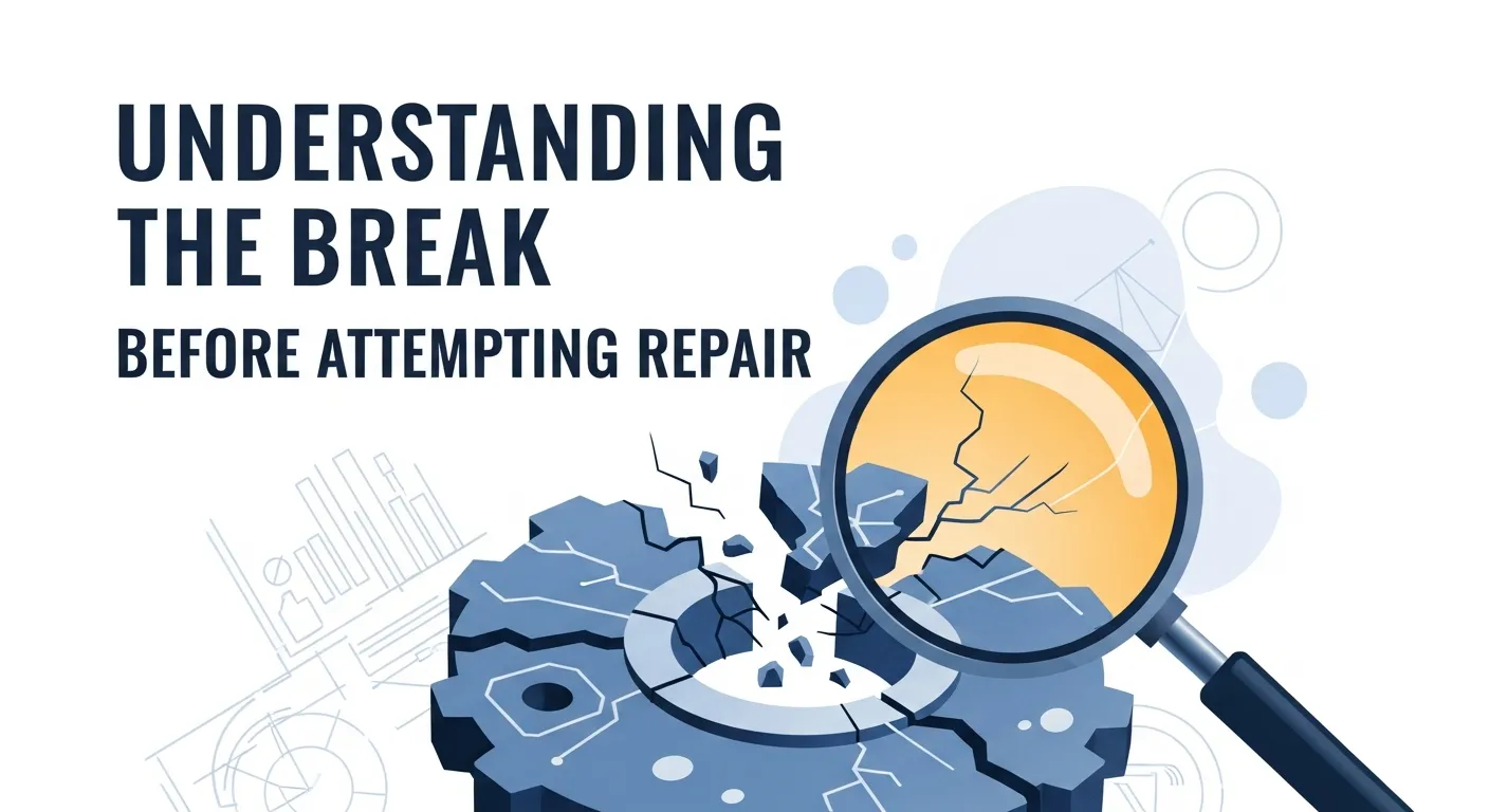 Break Before Attempting Repair