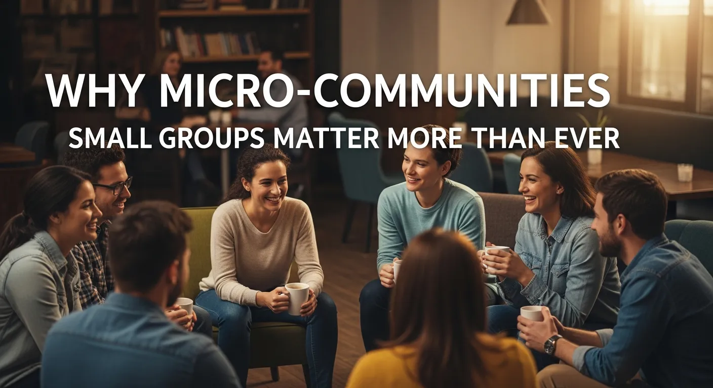 Why Micro-Communities Small Groups