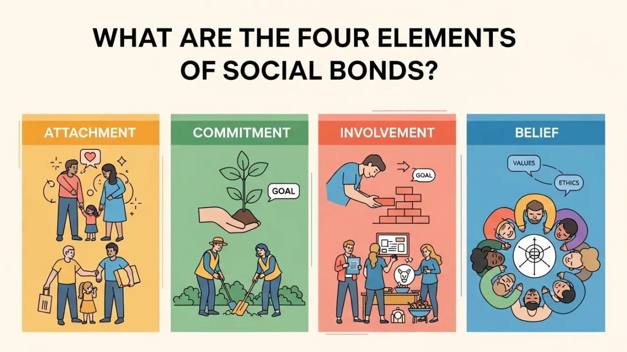 four elements of social bonds