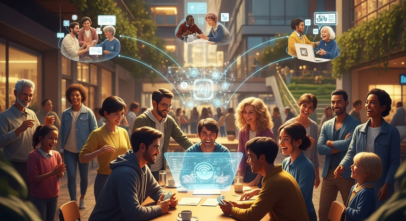 Communities Through AI