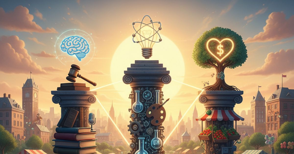 The Three Pillars of Vibrant Communities