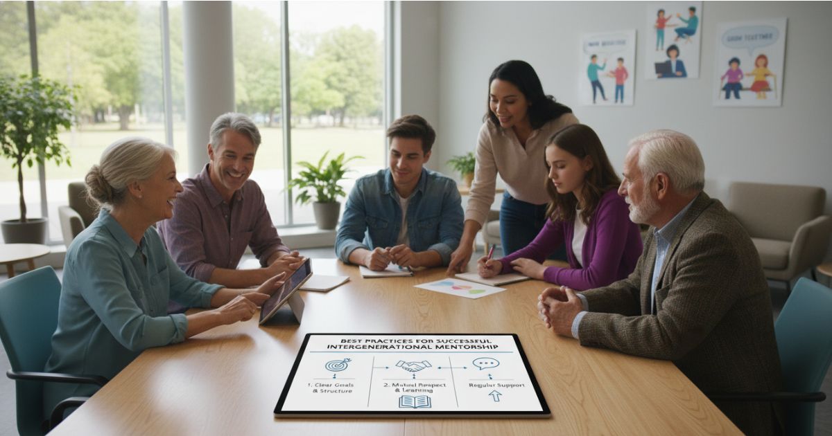 Best Practices for Intergenerational Mentorship Programs