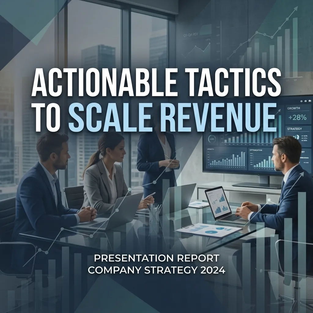 Actionable Tactics to Scale Revenue