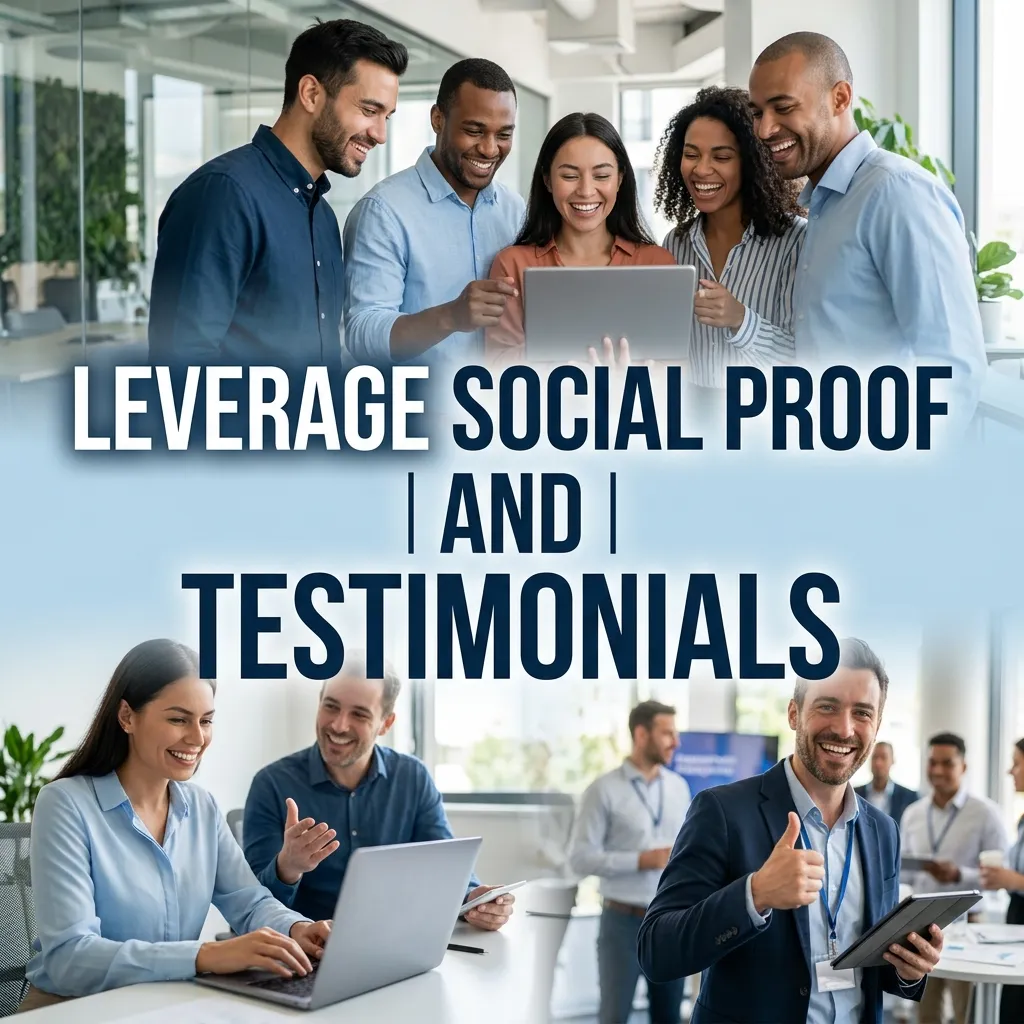 Leverage Social Proof and Testimonials