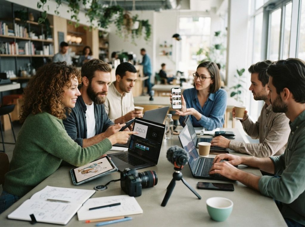 Content-Driven Online Communities